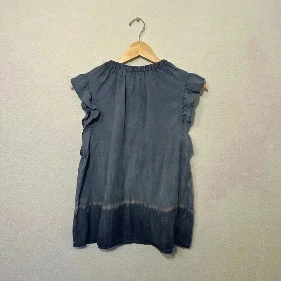 NWT Cloth & Stone Sleeveless Ruffled Blouse - Picture 6 of 7